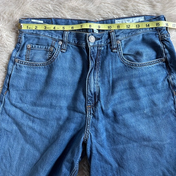 Rag & Bone Featherweight Sofie Ultra Wide Leg Jean in Otto Medium Wash Size 31 - Picture 13 of 15